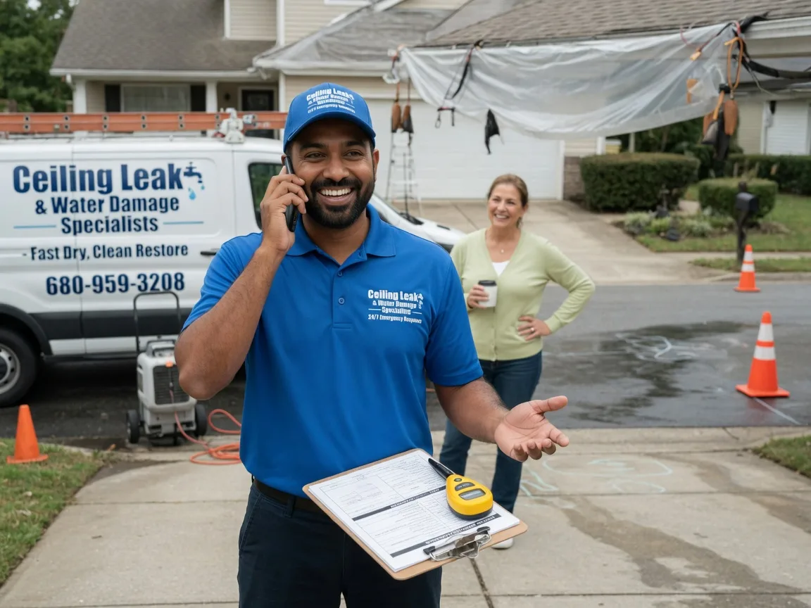 Ceiling Leak Cleanup Ludlow, PA FAQs
